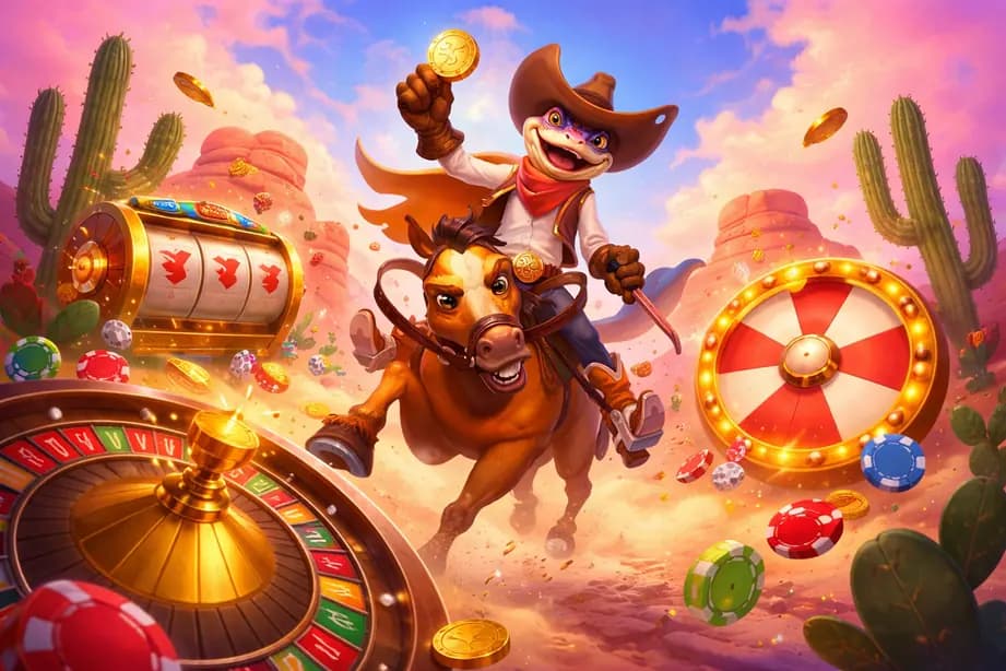 Achtergrond met casinospellen
